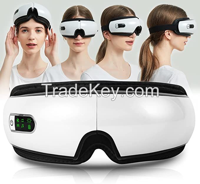 Intelligent hot compress massage eye mask