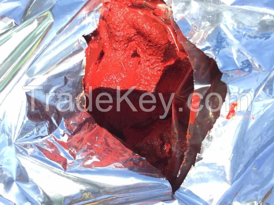 Bulk Tomato Paste with 36-38% Brix in Drum