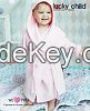 Bath Robe Happy Bathtime Kittie pink