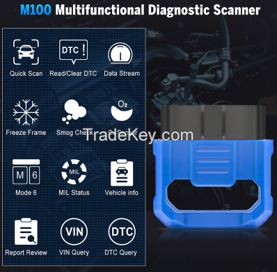 PSM100  (PSV018) .car fault diagnosis instrument, obd diagnosis tool, car code reading card, Bluetooth car detector, factory direct selling (OBD connector).