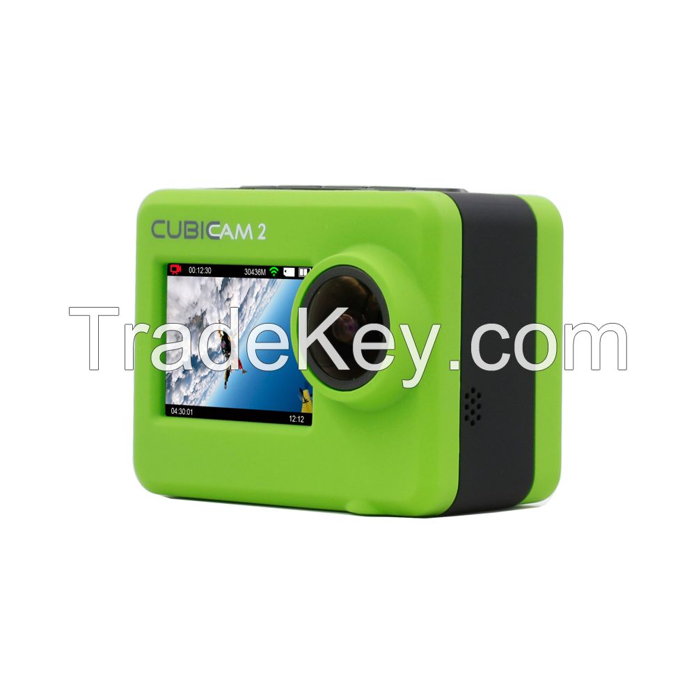 1080P 14MP HD Action Camera, Built-in Wi-Fi, 50 Meters Waterproof