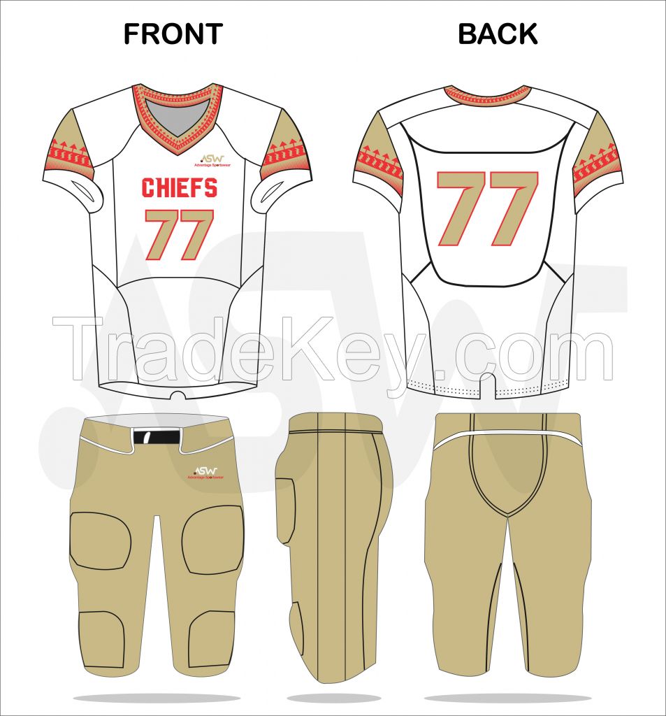 Custom design American Football uniform 2022