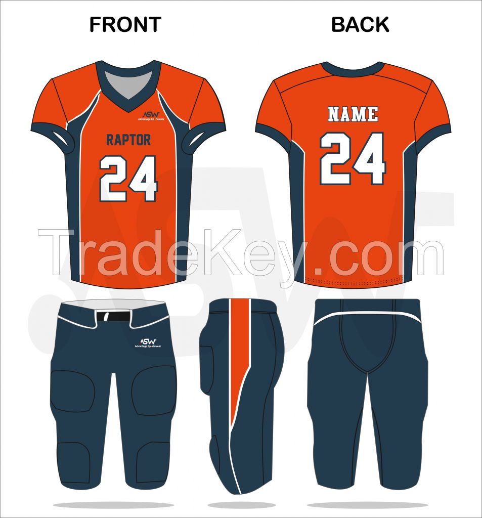 Custom design American Football uniform 2022