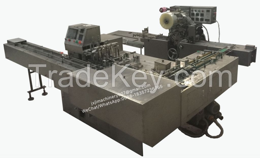 YK2010-8 Automatic Playing Cards Cartoning Machine Carton Box Packing Machine 