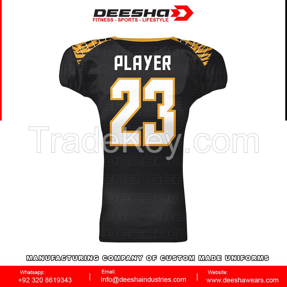 Sublimation American football Reversible jerseys panel