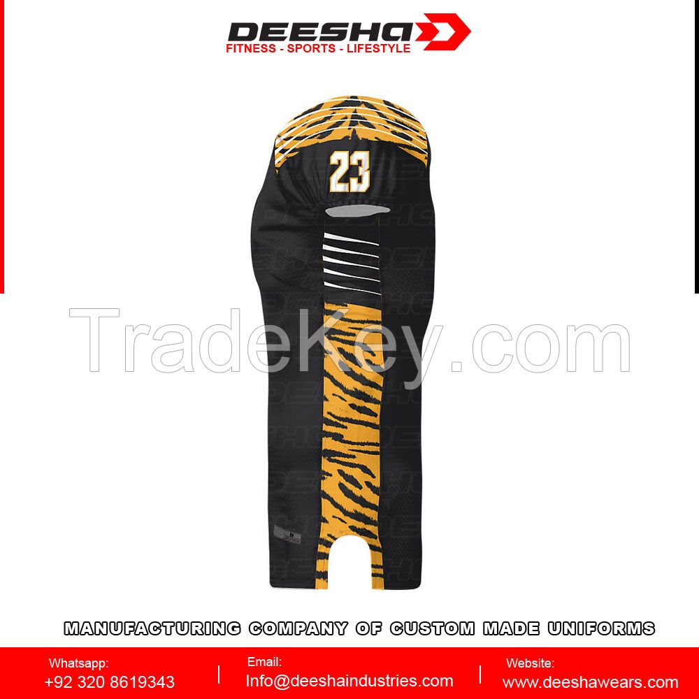 Sublimation American football Reversible jerseys panel