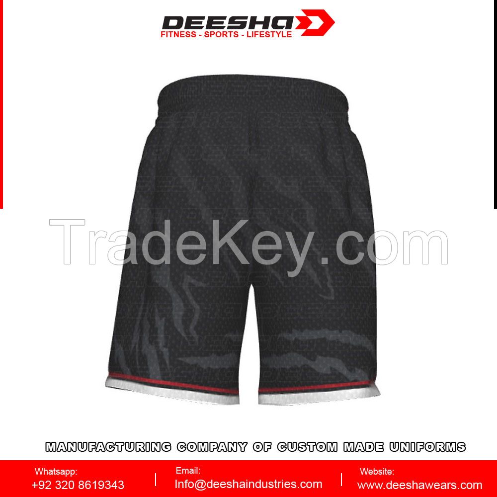 Sublimation basketball shorts