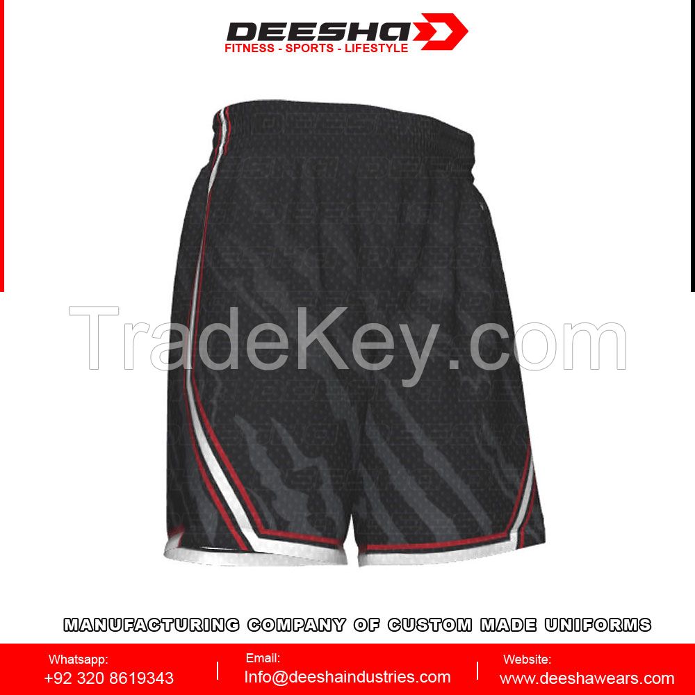 Sublimation basketball shorts