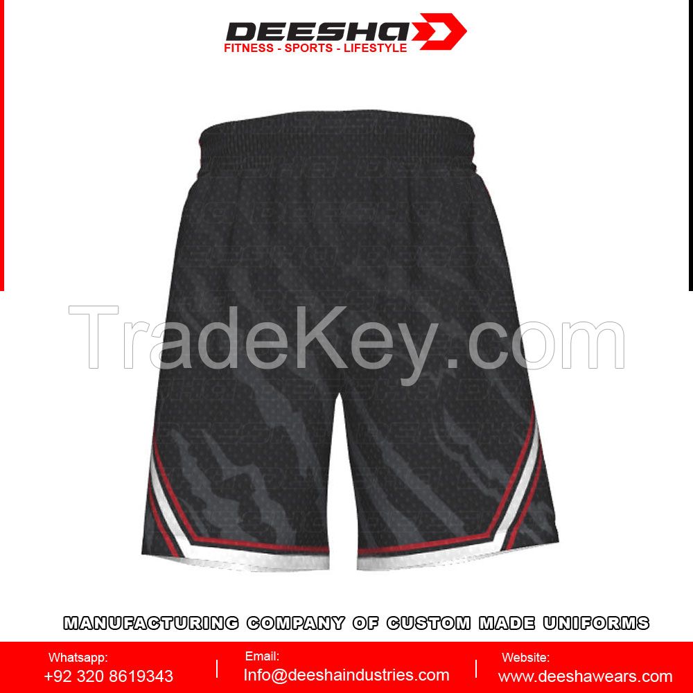 Sublimation basketball shorts