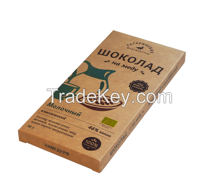 ORGANIC MILK CHOCOLATE 46% COCOA