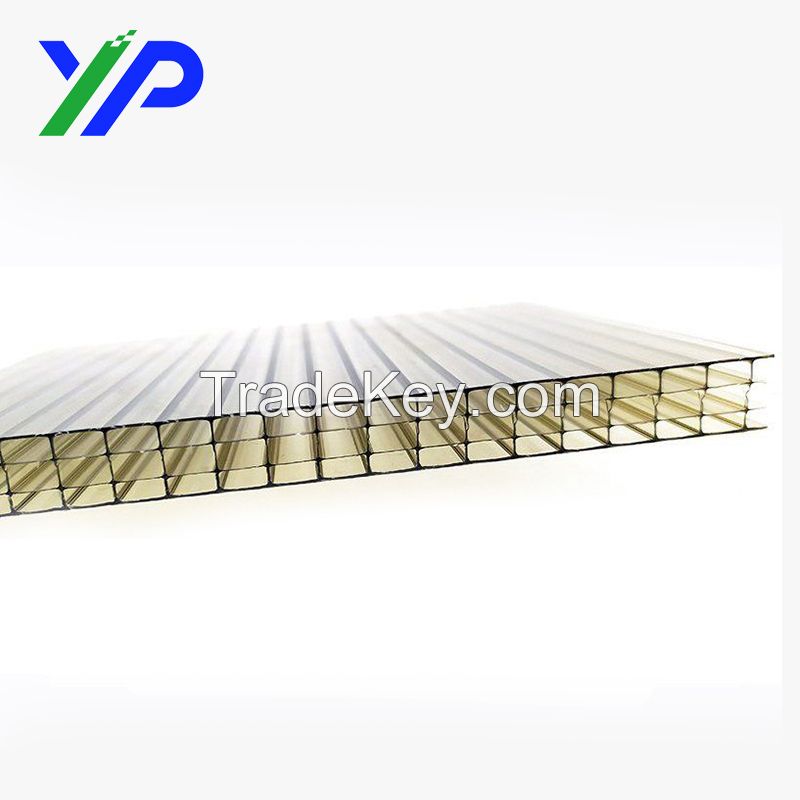 Four-walls polycarbonate sheets