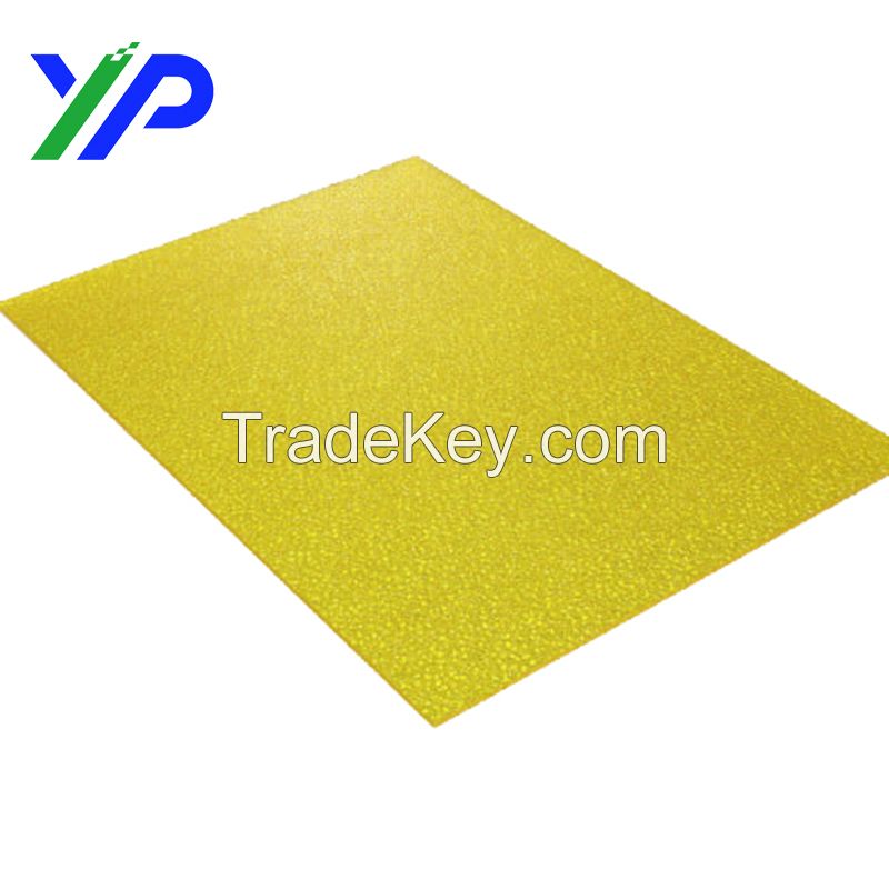 Embossed polycarbonate sheets