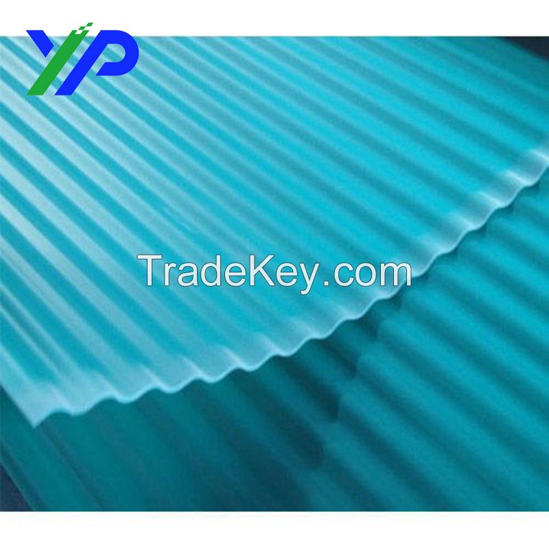 CIRCULAR CORRUGATE POLYCARBONATE SHEETS