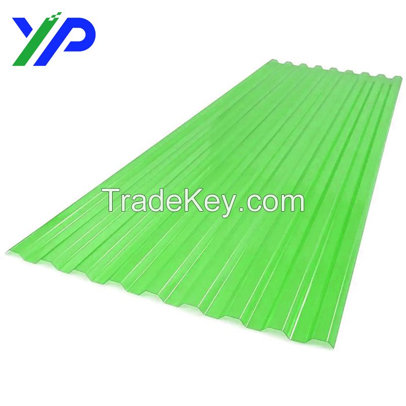 CIRCULAR CORRUGATE POLYCARBONATE SHEETS