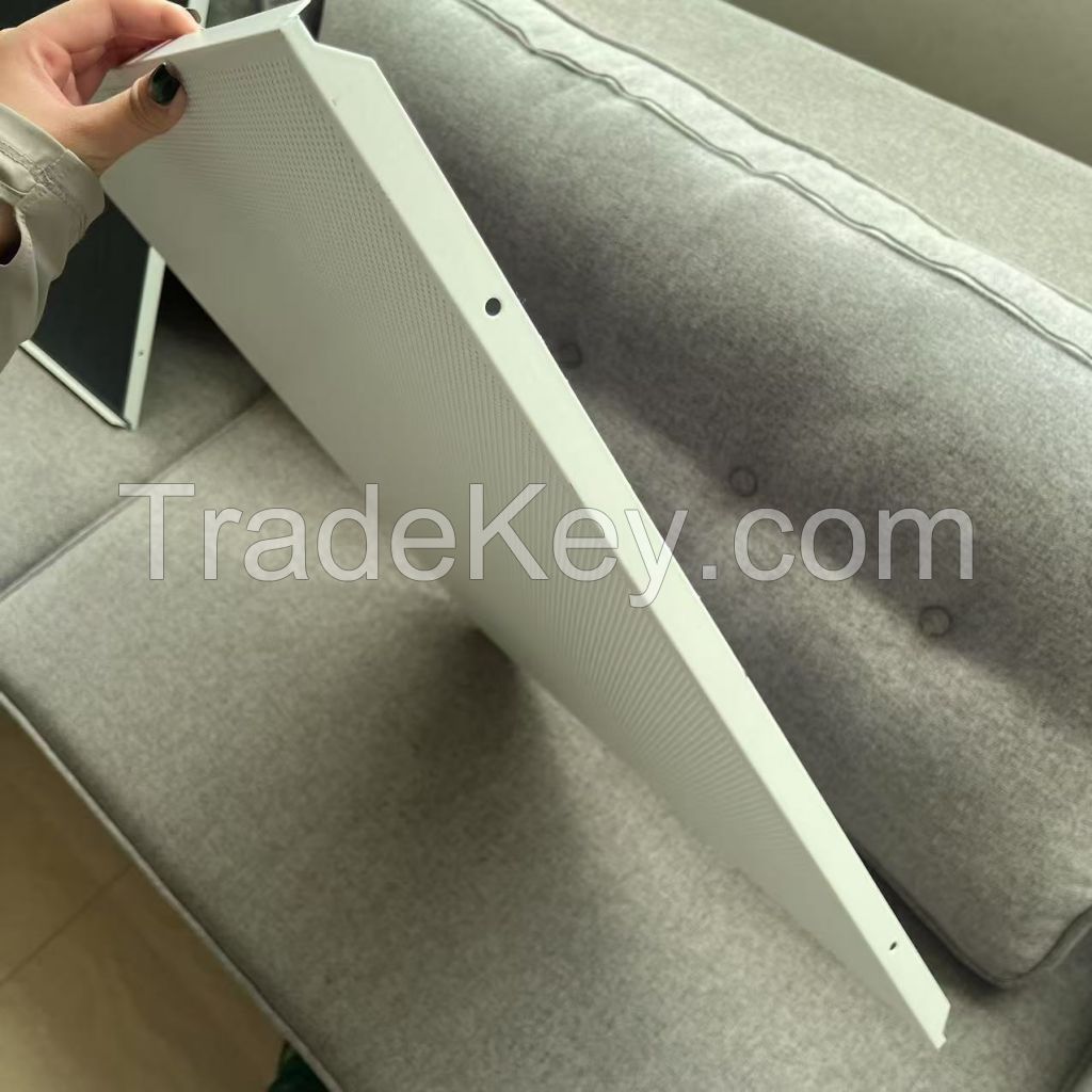 T24 T15 Office Ceiling Aluminum Lay on Ceiling Tile 595X595 Suspended Acoustic Ceiling