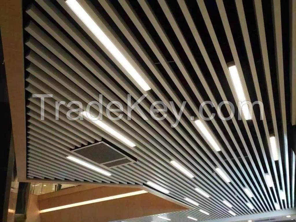 Aluminum U-Strip Ceiling Linear Decoration Ceiling Panel in Different Color