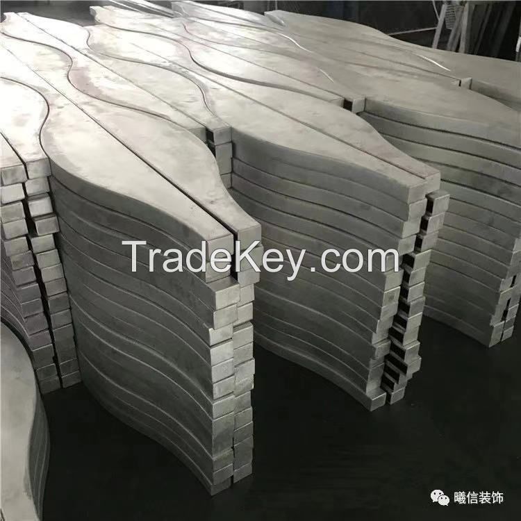 Aluminum Wave Panel Metal Wave Baffle Ceiling