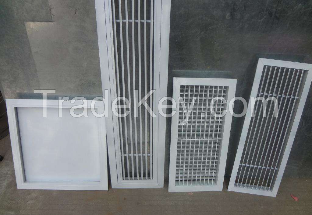 HVAC Metal Ceiling Diffuser Air Vent Aluminum Square Air Diffuser