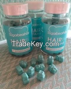 SugarBearHair Vitamins Vegan Gummy Hair Vitamins 1 Month Supply