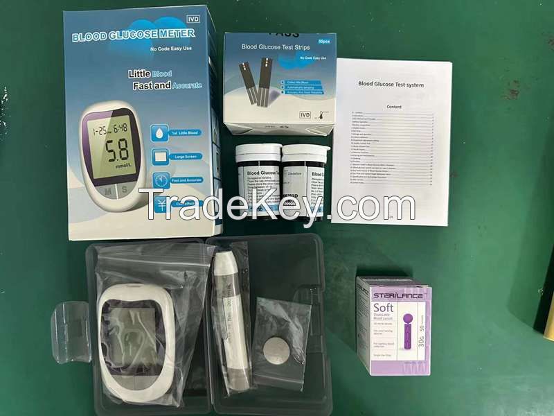 Blood Glucose Meter, Blood Sugar Meter, Blood Glucose Monitor