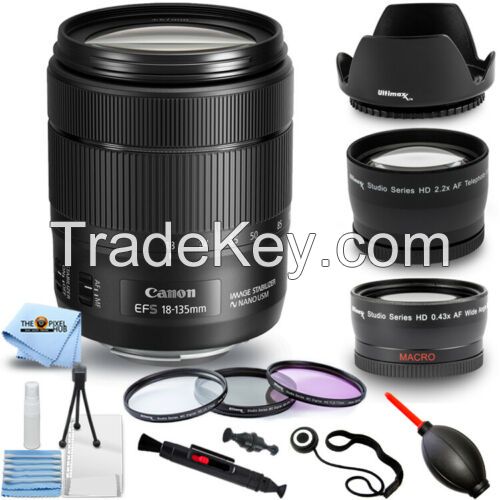 CANON EF-S 18-135MM F/3.5-5.6 IS USM LENS