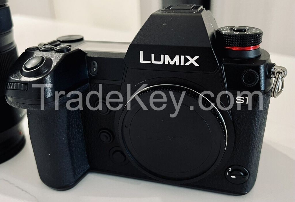 Panasonic - LUMIX S1 Mirrorless Full-Frame 4K Photo Digital Camera with 24-105mm F4 L-Mount Lens 