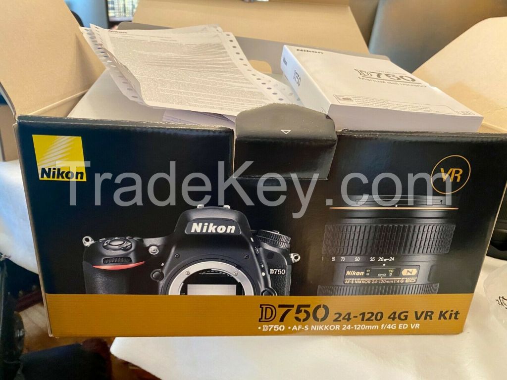 NIKON D750 DSLR CAMERA WITH 24-120MM LENS 