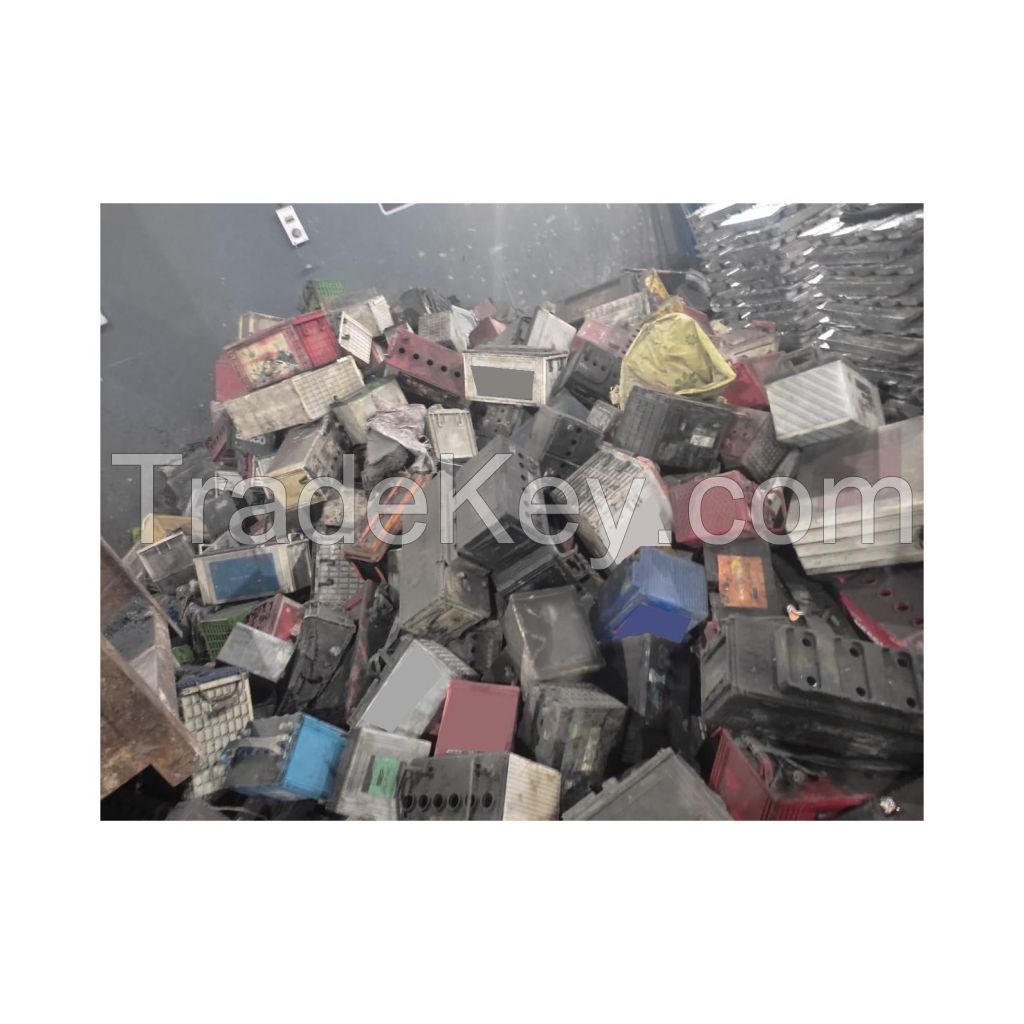 High-quality drained lead battery scrap available in bulk