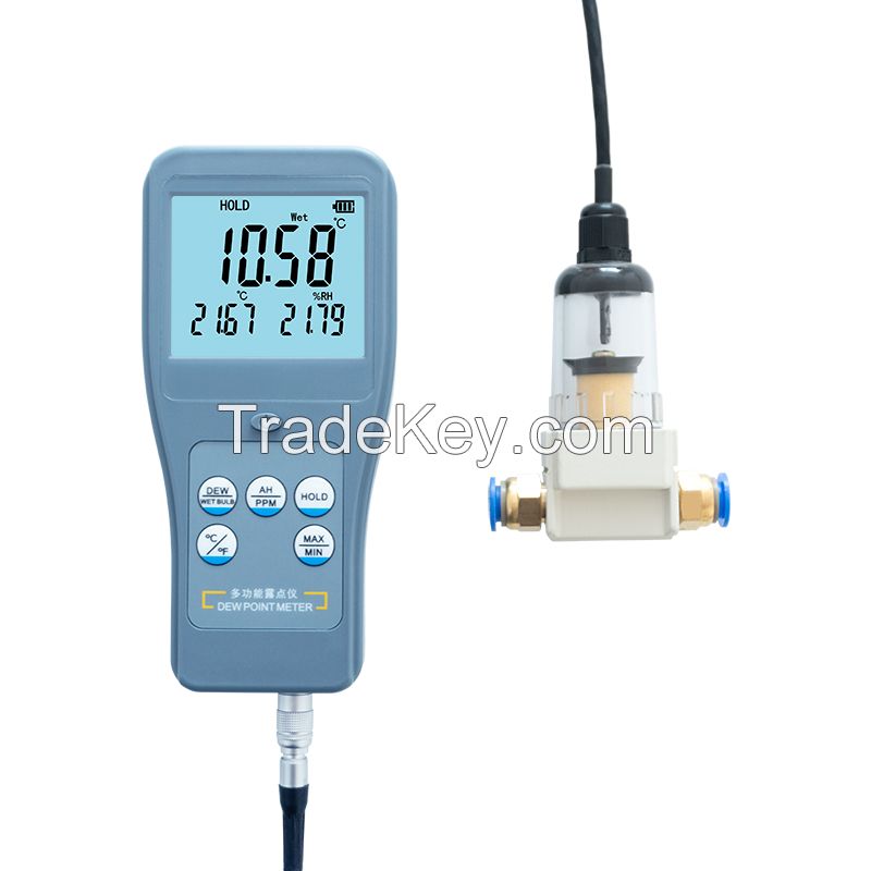 RTM2610S Digital Dew Point Meter Pipeline Gas Humidity Tester