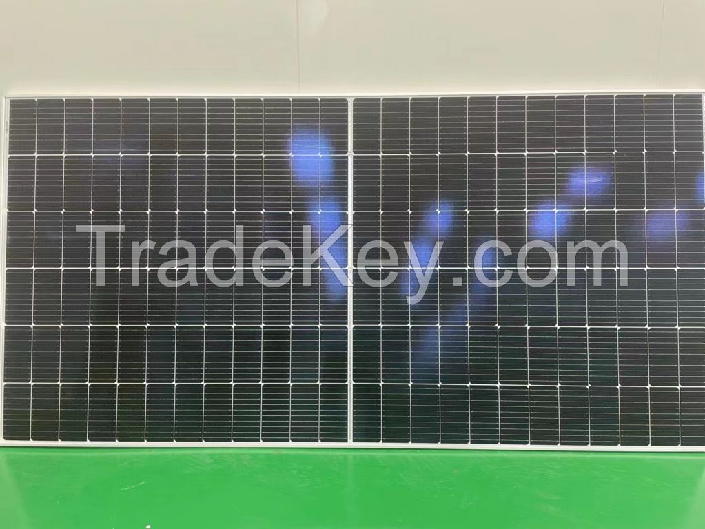 Mono 530W 535W 540W 545W 550W Bifacial 182mm Cell 144 Half-Cell Solar Panel Moudle