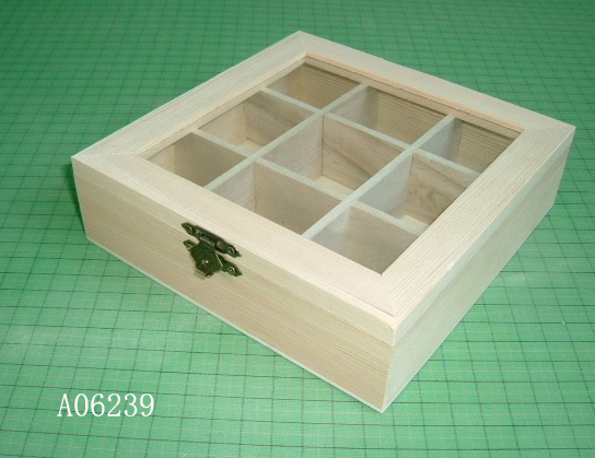 Wooden Tea Box