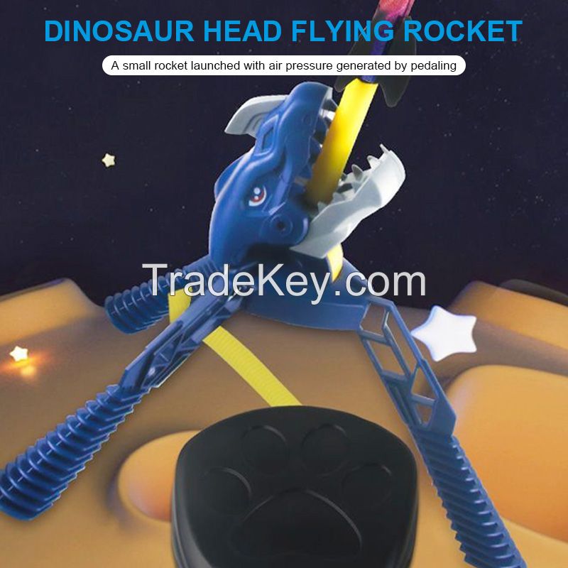 Dinosaur Head Flying Rocket 1.Ordering products can be contacted by mail.