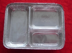 disposable aluminum foil food container