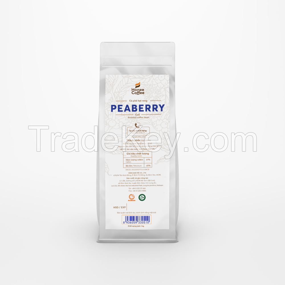 Peaberry Roasted Coffee Beans (Culi) special beans