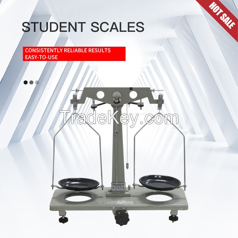 Mechanical Balance Scale Double Pan Balance Scale Balance Tray Table Scale for Laboratory School Physics Teaching Supplies (200g)