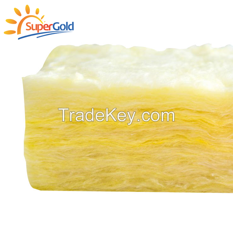 SuperGold acoustic fiberglass wool blanket heat insulation glass wool for Internal wall Dry lining