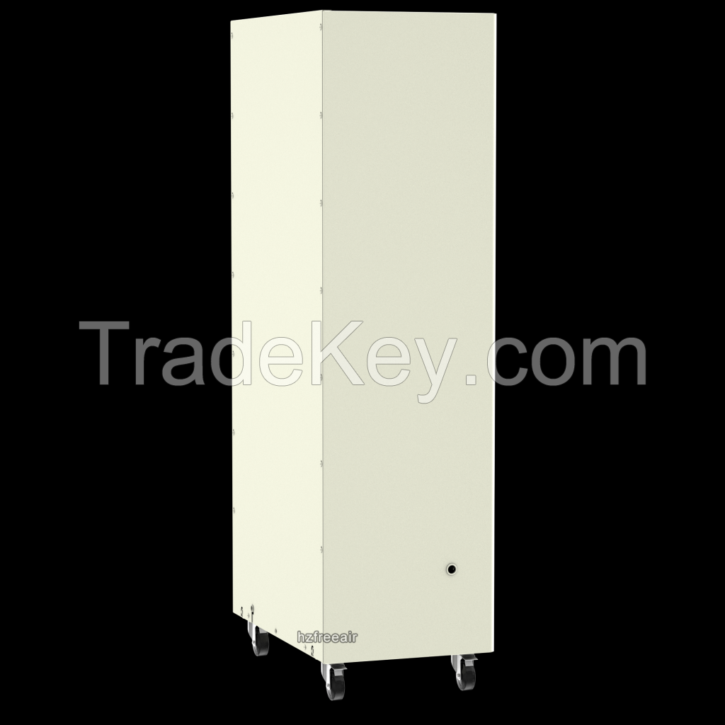 High Capacity Industrial Vertical Dehumidifier with Smart Timer and Auto Defrost for Pharmaceutical Plants
