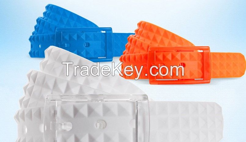 Licata) Light SL Silicon Golf Belt (A-type, Orange) 