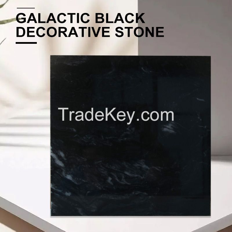 Yinhe black pattern decoration stone material.Ordering products can be contacted by mail.