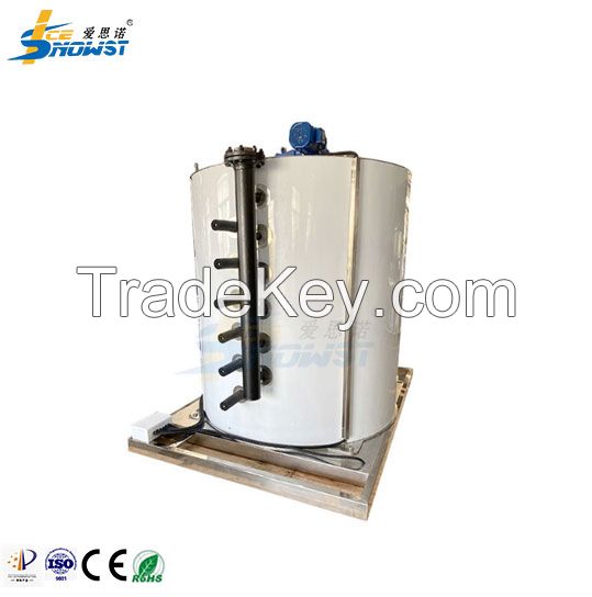 15ton Flake Ice Evaporator Drum Machine