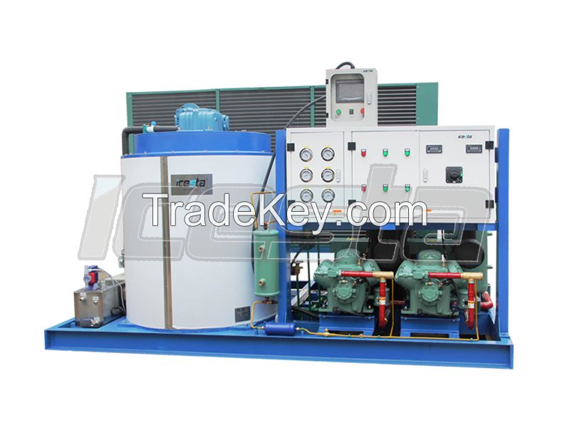 High Quality 8t 10t 15t Industrial Flake Ice Machine for Fish