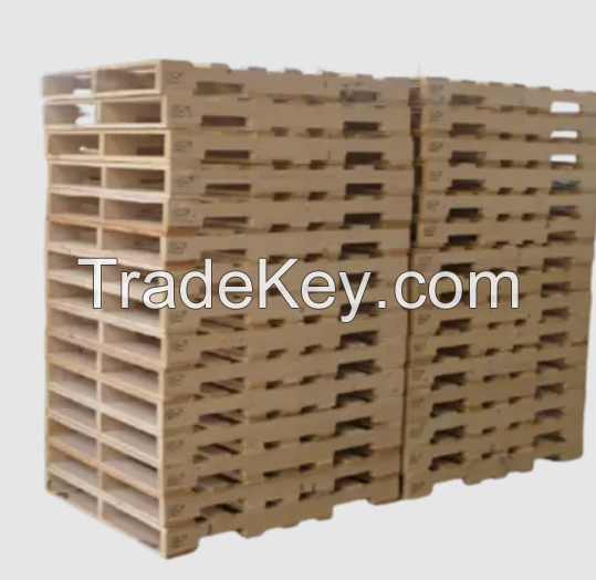 euro pallet 1200 x 800 logistics packaging Low Price Ready To Export Direct Wooden Pallet From Factory 