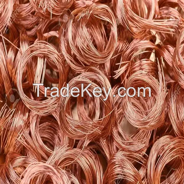 Mill-berry Copper Scraps Cu metal content 99.9 high purity copper wire scrap Bulk Quantity Low price 