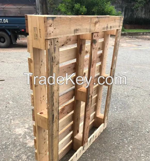 euro pallet 1200 x 800 logistics packaging Low Price Ready To Export Direct Wooden Pallet From Factory 