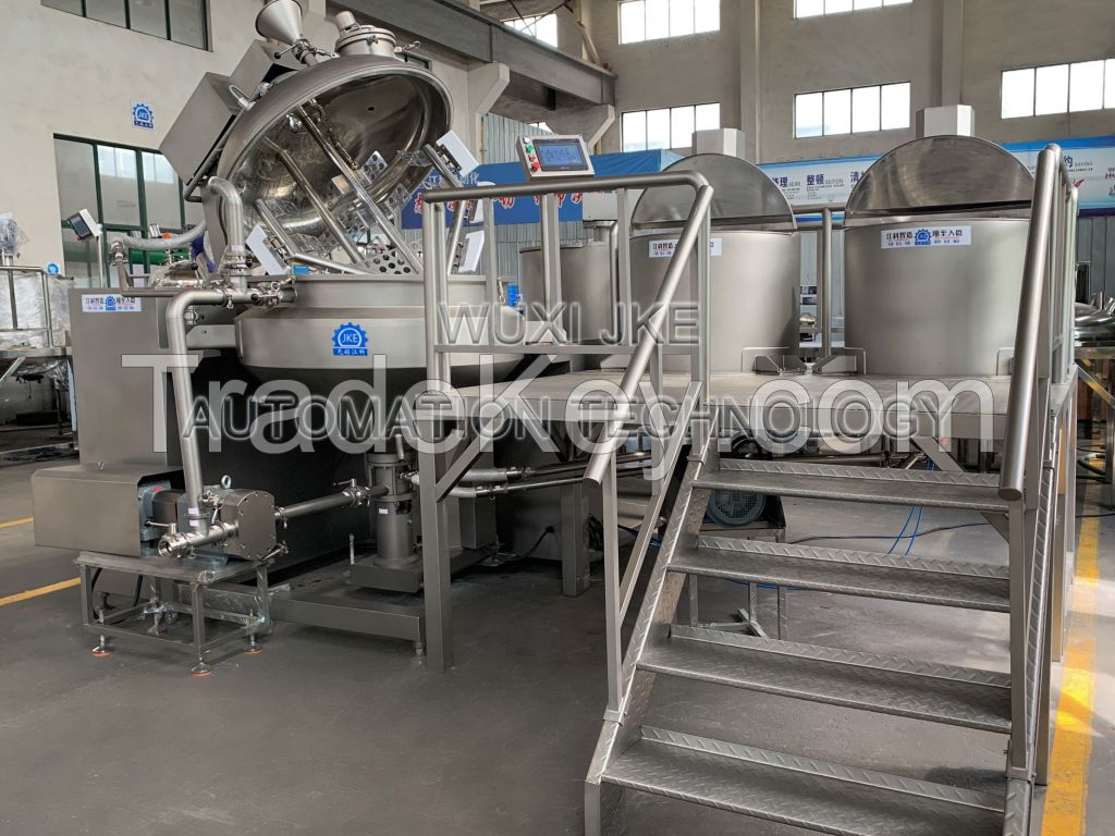 mayonnaise making machine,vacuum homogenizer mixer