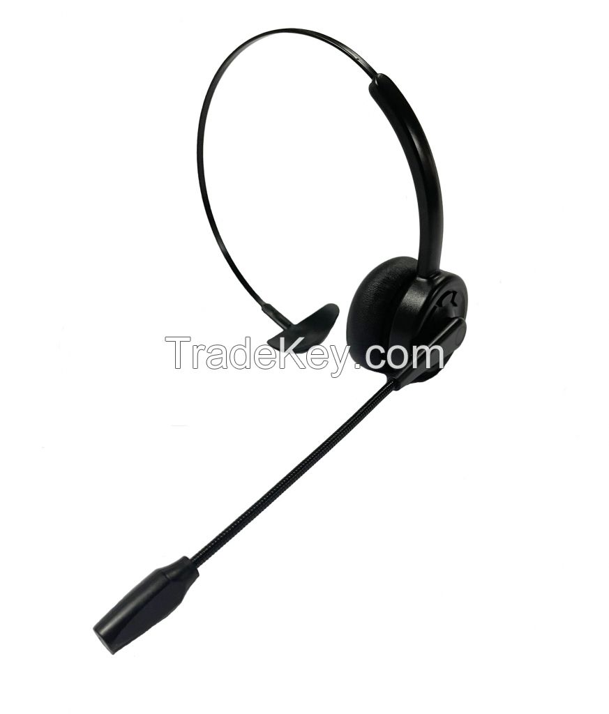 Call Center Headphones Supporting Skype, Teams, Zoom - CBT201