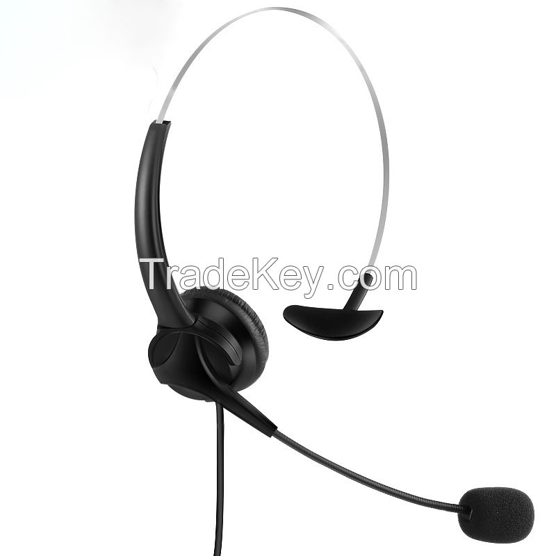 Microphone Stereo Call Center Earphones - C102