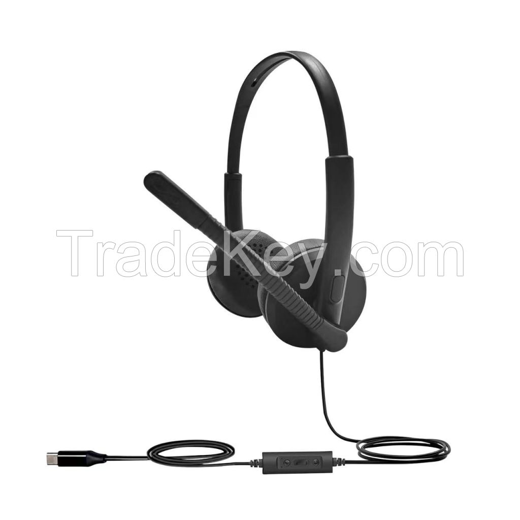 Wired Telephone Call Center Headsets - C105