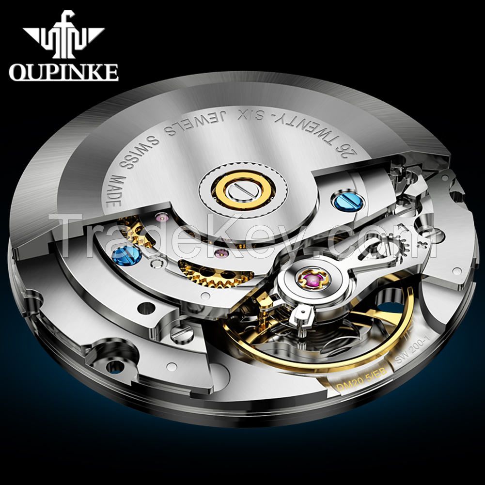 Oupinke 3199 Mechanical Watches Automatic Men Watches Fashion Wristwatches Wholesale Automatic Oupinke watch