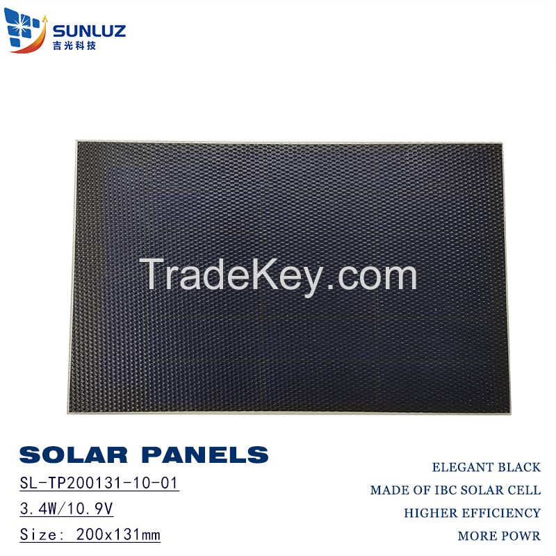 ETFE solar panel 3.4W 10.9V, ECTFE/ETFE solar panel